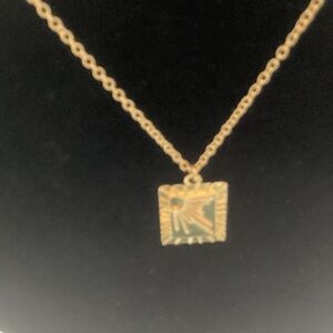 Delicate Gold Sunburst Pendant Necklace - Gold